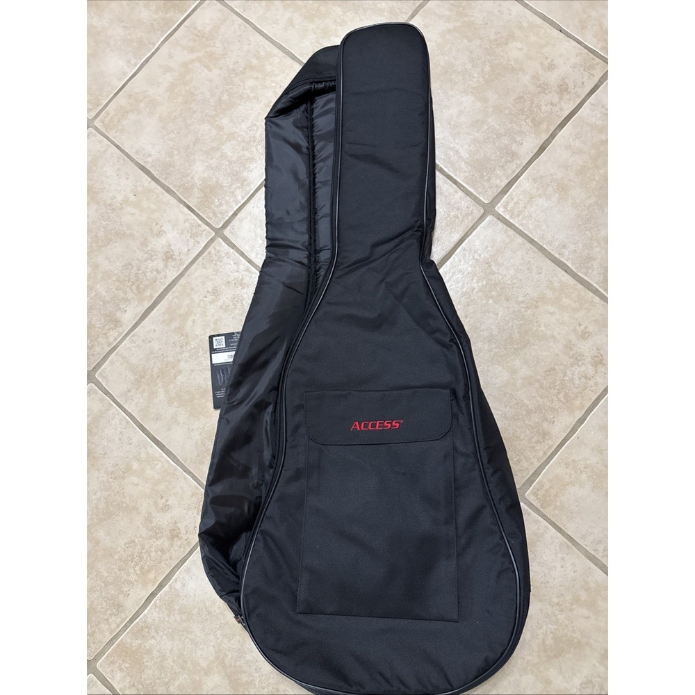 Access UpStarPadded Guitar Gig Bag Black Backpack Straps Acoustic Electric
